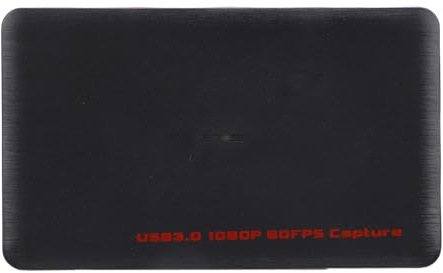 ZDAGELD Carte de Vidéo D'interface Multimédia 4K HD, Carte de USB pour Vidéoconférence de Jeu en Streaming avec Prise en Charge YUY2/MJPG 3840 X 2160p18