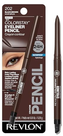 REVLON - ColorStay Eyeliner Pencil 202 Black Brown - 0.01 oz. (0.28 g)