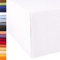 aqua-textil Exclusiv Spannbettlaken 180x200-200x220 cm Schnee weiß Jersey Baumwolle 230g/qm Spannbetttuch Elastan Laken