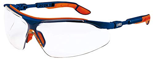 Uvex Protection Glasses i-vo blue-orange clear optidur NCH