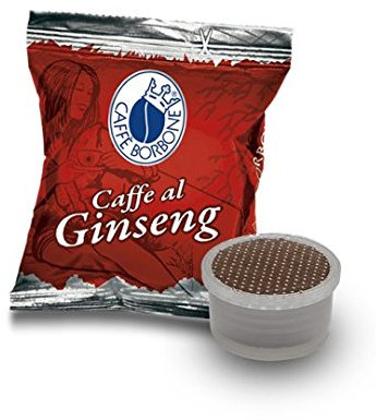 Caffè Borbone - Capsule Caffè al Ginseng - Confezione da 50 Pezzi - Compatibili con Lavazza Espresso Point