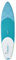 Stand Up Paddle Board von NOARD No. 003 I 326x76x15cm I Türkis I Dropstitch & Doppellagig I Geeignet für Anfänger und Profis I Zubehör im Lieferumfang enthalten