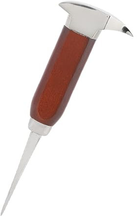 Stainless Steel Ice Pick Hammer with Cone Crusher for Kitchen Bars – Ice Breaking Tool Compatible with Grandad Mug, Ideal for Muddler & Cocktail Mixing