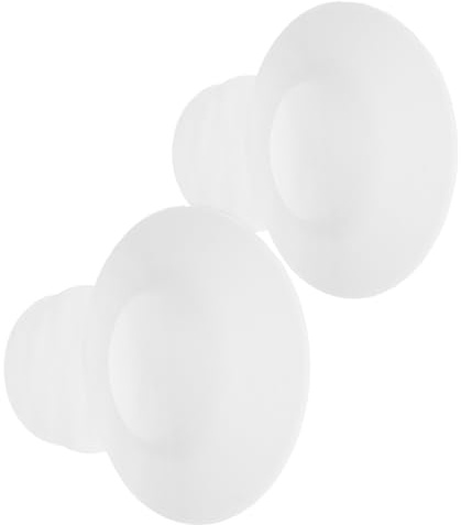 Mikinona Inserts de Bride en Silicone Mat 28Mm à 24Mm, 2 Pièces de Rechange pour Tire-Lait Manuel Portable, Bride Flexible Petite Taille, Pièces Adaptées pour Allaitement Maternel et Usage