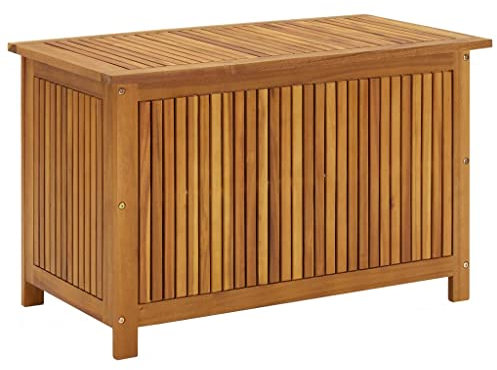 vidaXL Contenitore da Giardino 90x50x58 cm in Legno Massello di Acacia