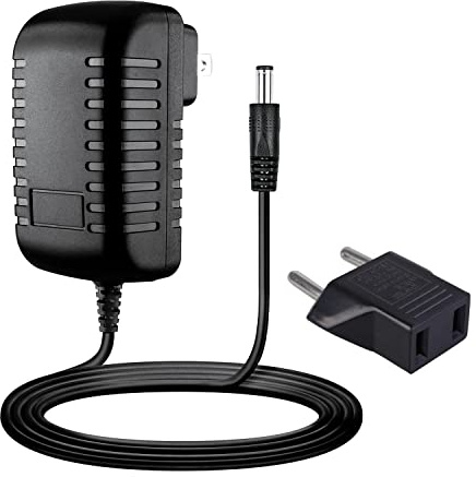Guy-Tech Adaptateur AC/DC compatible avec Verbatim 47510 47051 47658 USB 2.0 Câble d'alimentation externe pour disque dur + prise européenne