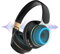 LuLuanping Cascos Circumaurales para Gaming, Auriculares Inalámbricos de Bluetooth, Cascos Gaming Inalámbricos para PS5/PS4/PC/Switch/Mac, Cable de Audio de 3.5 mm, Micrófono Oculto (Negro)