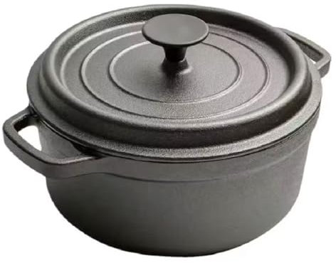 VNNHGB Casserole Enamel Coated Slow Cooker, Crack-Free Dry Burn Safe Ceramic Clay Pot, Ideal for Soups and Stews,3L ()