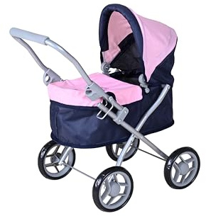 Knorrtoys 63342 - Puppenwagen Mini Lili - Princess Blue