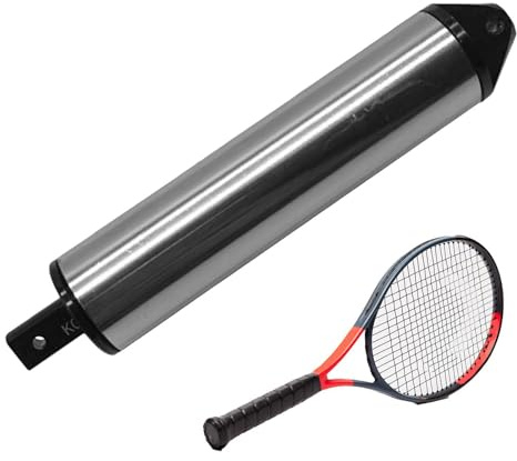 Medidor de tensión de cuerda para raqueta de tenis – Calibrador de tensión preciso | Medidor de cuerdas deportivas para tenis, squash, bádminton y deportes de raqueta, perfecto para la p