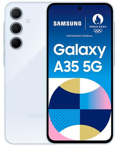 Samsung Galaxy A35 5G 128GB Iceblue (Renewed)