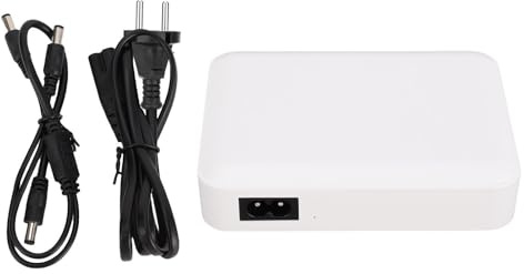 Garosa Oavbruten Strömförsörjning, 7800mAh Batterisäkerhetskopiering för Routermodem med DC -utgång, Smarttelefonladdare, Kompatibel med Säkerhetskamera Faxmaskin (EU)
