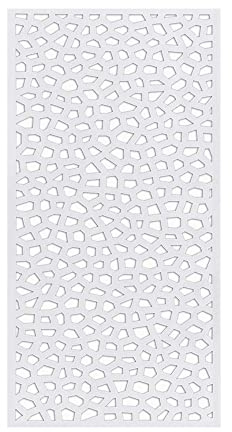 Nortene MosaÏC Panneaux décoratifs 1 x 2 M 2011140 Blanc