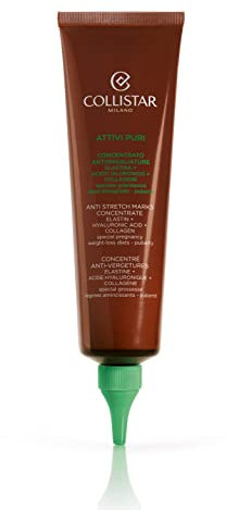 Collistar Konzentrat gegen Dehnungsstreifen, mit Elastin + Hyaluronsäure + Kollagen, strafft und stärkt das Hautgewebe, wirkt der Bildung von Dehnungsstreifen entgegen, 150ml