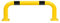 Hoop Perimeter Crash Barrier, Metal Safety Warehouse Racking Impact Protection