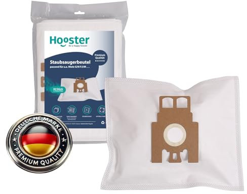 Hooster 30 Staubsaugerbeutel für Miele S8360 / S 8360 Powerline/Ecoline Beutel inkl. Microfilter