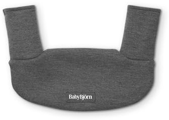 BabyBjörn Bavoir pour Porte-bébé Harmony, Jersey, Gris foncé