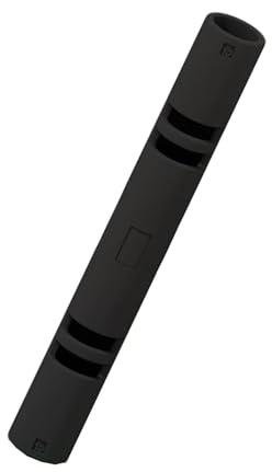 Viktbärande Fitness Gummistång, Bärbar Träningsviktstång I Gummi, 4-12 Kg Styrketräningsyogapelare, Med Handtag Som Förhindrar Halk, For Hemmagym(Black/12kg)
