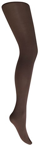 MYSASI - Medias opacas para mujer de 100 den, talla L. Marrón chocolate