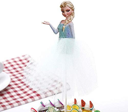 Princess Cake Toppers Girls Picks Party Decoration and Crafts Boy Kids Kit (Princess E)