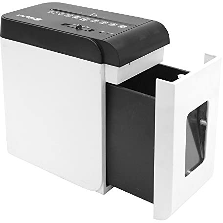 WAYTEX 77321 Destructeur de Documents Coupe Croisée 5 Feuilles Bac Tiroir 8L Rapide Performant et Ultra Silencieux Nouvelle Génération