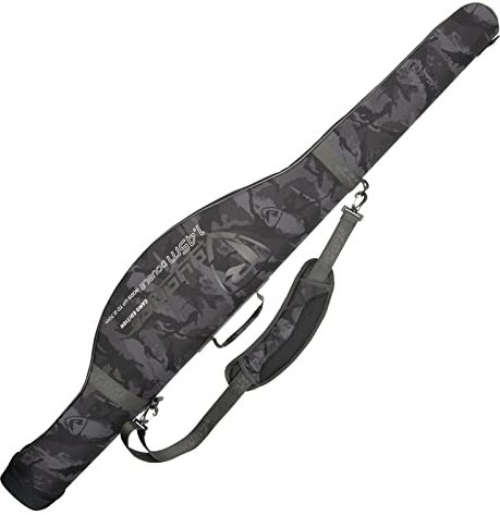 Fox Rage Voyager Hard Rod Sleeve Double 1.45m - Rutenfutteral, Futteral für Zwei Angelruten, Tasche für Spinnruten, Raubfischtasche