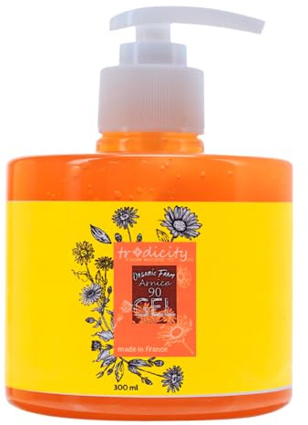 Árnica Gel EXTRA FUERTE: Gel de Árnica 100% Natural, Fórmula Concentrada para Masaje Muscular y Articular, Bálsamo Pre-Post Entrenamiento, Piernas Cansadas, Recuperación - 300 ml