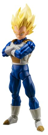 TAMASHII NATIONS - Dragon Ball Z - Super Saiyan Vegeta (farligt stolthet) S.H.Figuarts actionfigur