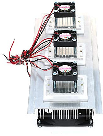 Kit de système de refroidissement par Air de réfrigération thermoélectrique trinucléaire Peltier 180W, refroidisseur 3xventilateurs pour lit d'animal de compagnie, ordinateur