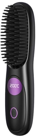 Plaques à Cheveux Pour Femmes, Appareil De Styling Compact Rechargeable USB Sans Fil - Plaque De Voyage Pour Cheveux | Pour Voyage Styling Vacances Fête Salon Maison Mariage Fête de la Mariée Été
