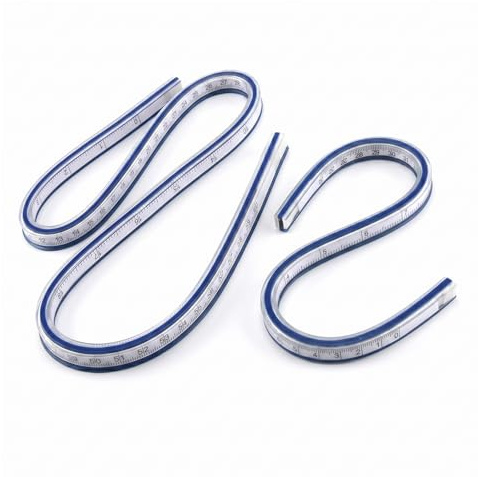 YAOYYG Règle Flexible, Regle Courbe Flexible 30 cm et 60 cm