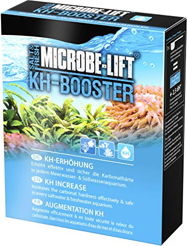 Augmenteur KH Aquarium – Microbe-Lift 500 g – Poudre Tampon pH pour Eau Douce & Marine – stabilise Les paramètres, protège Le biofiltre & favorise la Nitrification – Eau Claire & équilibrée