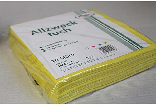 Flinka Allzwecktuch gelb 38 x 40cm gelb 10er Pack