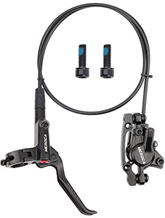 Fiorky Hydraulische Bremsen Set, Fahrrad Scheibenbremse Set, Hydraulische Scheibenbremsen Set, Fahrradscheibenbremse, Univeal Vorne Und Hinten, for Bergwe, Mountain Bik Scheibenbremsenklemme