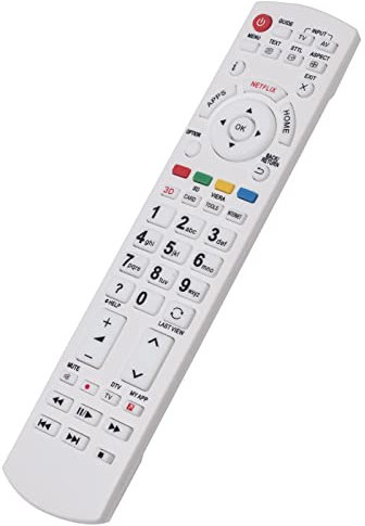 N2QAYB000842 N2QAYB001009 Remplacement de la télécommande Convient pour Panasonic Téléviseur LCD TX-L47DT60E TX-L47DT60Y TX-L47DT65B TX-L47DTW60 TX-L47FT60B TX-L47FT60E TX-L47FT60Y TX-L47FTW60
