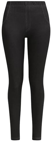 Dim Legging Femme Effet Jean avec Poches Relax & Go x1