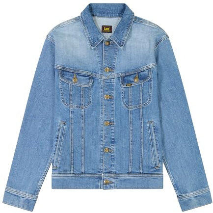 Lee Veste Rider Homme, Indigo usé, L