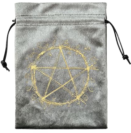 Genérico para Dados,Saco Suave Vintage para Runas | Saco de Terciopelo con Cordón para Dados,para Joyas Monedas Tarjetas Mujeres Hombres Adolescentes Regalos Tarot