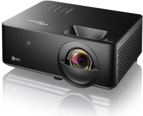 Optoma Photon Life PH32ST FullHD - Proyector de Cine en casa de Corta Distancia FullHD, 3100 lúmenes, Contraste 500.000:1, 24/7