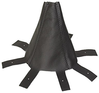 The Tuning-Shop compatible with Gear Gaiter for Honda CRV 2006-2016 Black Leather Black Stitching