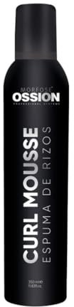Morfose OSSION Curl Mousse 350ml – Lockenschaum mit extra starkem Halt – Anti-Frizz, Volumen & Definition – Für natürliche, elastische Locken
