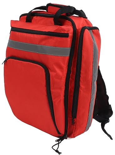 Ejoyous Sac de Premiers Soins, Sac de Traumatologie d'urgence, Conception Multicouche, Imperméable, pour Le Camping, Le Vélo, la Randonnée avec Une Conception de à Dos, Une Grande capacité