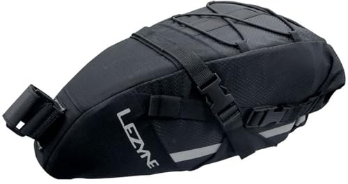 Lezyne XL Bolsa de sillin de Bicicleta Caddy, Unisex Adulto, Negro