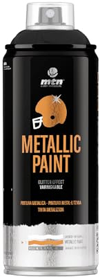 Montana Colors MTN PRO Metallic Black 400ml