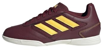 adidas Niños Super Sala II Indoor Boots, Shadow Red / Spark / Off White, 33 EU