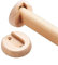 Kit ovale Kleiderschrankstange | Kleiderstange - 1 Stück Hölzern Schrank-Stange Schrankrohr | Länge 400-1200 mm | Stange für Garderobe und Nische (Size : 40cm/15.7Inch)