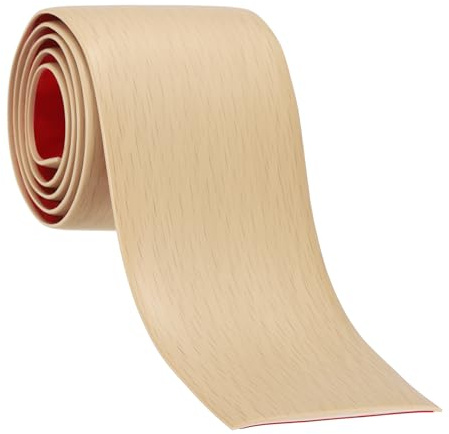 PATIKIL Self Adhesive Floor Transition Strip 76 mm x 2 Meters, Vinyl Laminate Floor Flat Divider for Joining Floor Gaps Doorways Carpet Cover Floor Tiles Maple Wood Grain