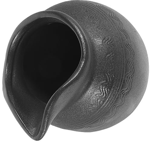 UKCOCO Pot Fontaine Céramique Décorative avec Cascade Circulante Fontaine pour Jardin Et Intérieur Système Et Relaxant pour Terrasse Et Balcon