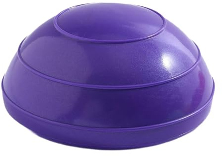 SZLIFE Balle D'Équilibre Coussin de Proprioception Capsule de Stabilité Outil de Musculation avec Surface Texturée Antidérapante Adapté pour Le Fitness à Dom, Violet