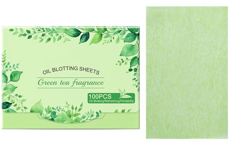 Blotting Papers for Face - 100X Oil Sheets for Oily Skin | Refreshing Absorbent Makeup-Friendly Pads, Anti-Shine Face Wipes for Travel, Daily Routine, Home, Office, and Outdoor Use